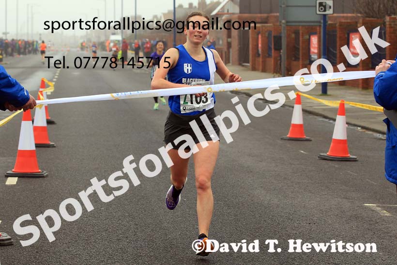 Senior womens 6 Stage 2023 Northern Mens 12 stage and Womens 6 Stage Relays and Young Athletes, Redcar. Photo: David T. Hewitson/Sports for All Pics